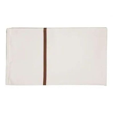 Wäschesack Knebel 70L, weiss/braun 98x55cm, 1 St