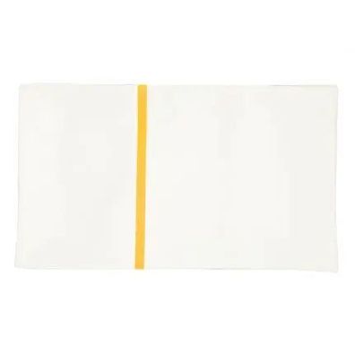 Wäschesack Knebel 70L, weiss/gelb, 98x55cm, 1 St