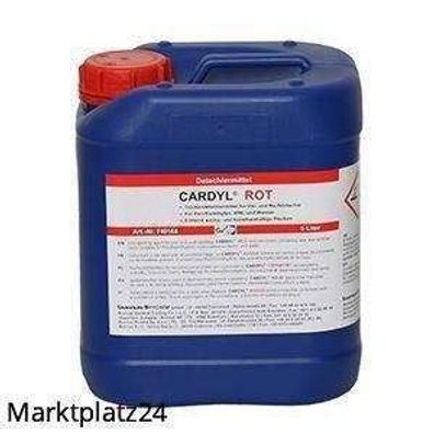 Cardyl Lacklöser Rot | 5 L Kanister | Burnus Professional