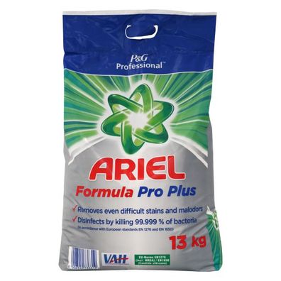 Ariel Formula Pro PLUS Waschmittel Pulver 13kg Sack, Phosphatfrei
