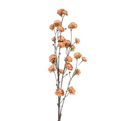 Clayre & Eef Kunstblume 115 cm Orange Kunststoff (Gr. 15x15x115 cm)