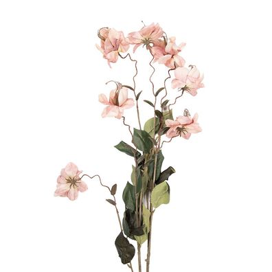 Clayre & Eef Kunstblume 120 cm Rosa Kunststoff (Gr. 14x14x120 cm)