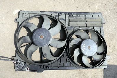 VW Golf 5 Lüfterzarge Lüfter Kühlerlüfter Klimaanlage 1K0121207AA Eos Touran