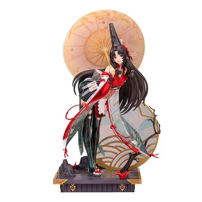 Myethos Tsuchimikado Kurumi in Onmyoji-Gewand | Naraka: Bladepoint Figur | 32 cm