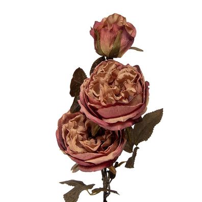 Clayre & Eef Kunstblume 70 cm Rosa Kunststoff (Gr. 12x15x70 cm)