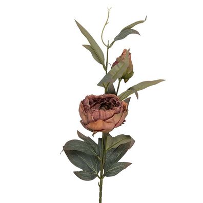 Clayre & Eef Kunstblume 83 cm Rosa Kunststoff (Gr. 14x14x83 cm)