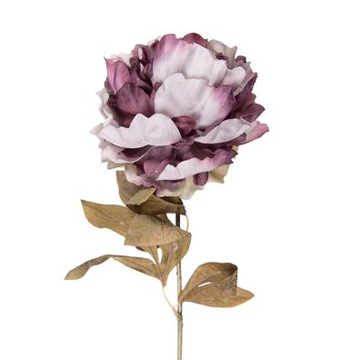 Clayre & Eef Kunstblume 70 cm Violett Kunststoff (Gr. 14x14x70 cm)