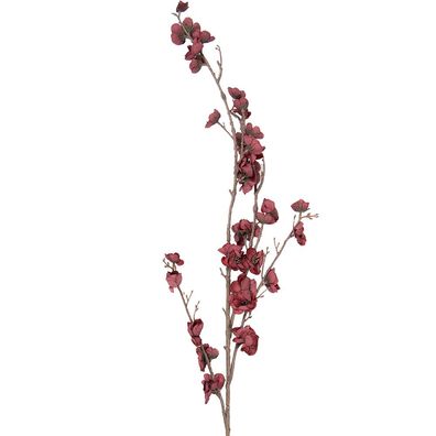 Clayre & Eef Kunstblume 120 cm Rot Kunststoff (Gr. 8x15x120 cm)