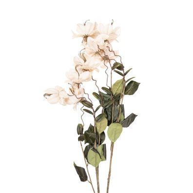 Clayre & Eef Kunstblume 120 cm Weiß Kunststoff (Gr. 14x14x120 cm)