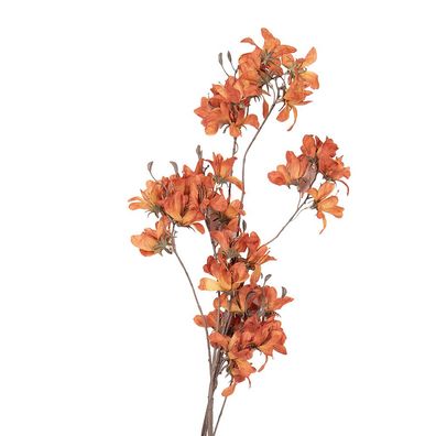 Clayre & Eef Kunstblume 120 cm Orange Kunststoff (Gr. 14x16x120 cm)