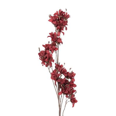 Clayre & Eef Kunstblume 120 cm Rot Kunststoff (Gr. 14x16x120 cm)