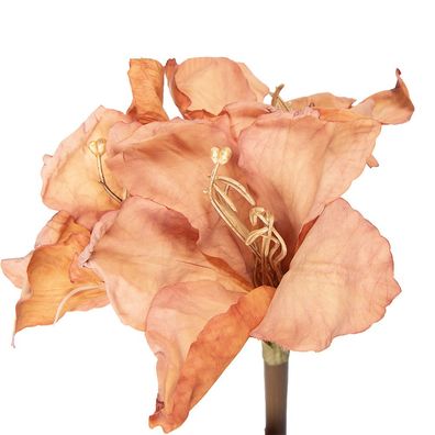 Clayre & Eef Kunstblume 65 cm Orange Kunststoff (Gr. 16x16x65 cm)