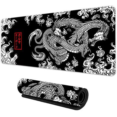 Japan Drache Gaming Tischunterlage PC Laptop Desktop Mauspad XXL