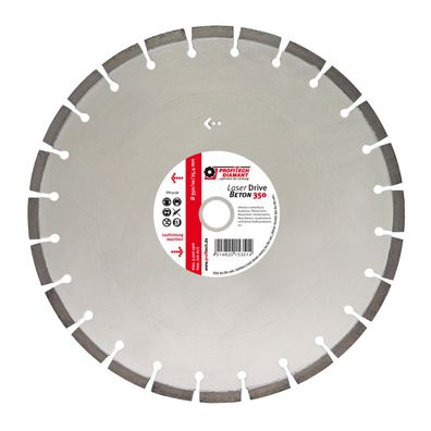 Diamanttrennscheibe 600 x 25,4 Laser Drive Beton