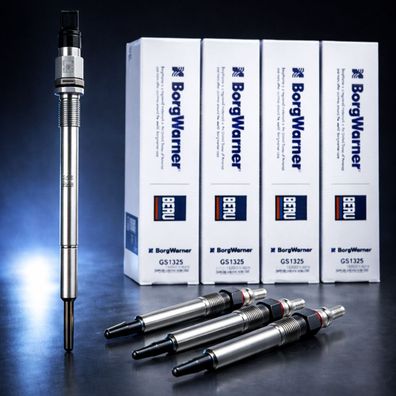 4x Borgwarner Glühkerze PSG007 GE133 für VW Touareg Tiguan Golf Polo Sharan Passat TD