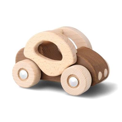 Goki Holzauto Personalisierbares Natérliches Kinderspielzeug ab 2 Jahren