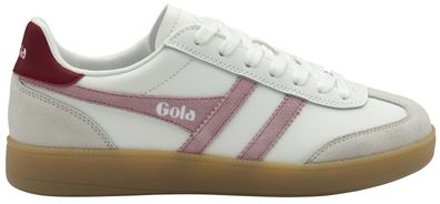 GOLA Women Schuh Viper Leather white/candy/deep red/gum