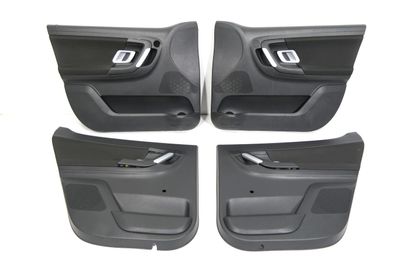 4 x Skoda Fabia 5J Stufenheck Türverkleidung Verkleidung Tür vorne + hinten links