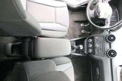 Audi A1 8X Mitteltunnel hinten Verkleidung um Handbremse Konsole schwarz K