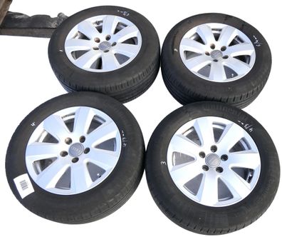 Audi A6 4F Alufelgen original 225/55 R16 Y XL 4F0601025AJ Sommer 3-6mm