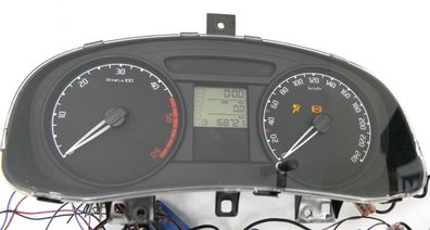 Skoda Fabia Roomster Tacho Tachometer Kombiinstrument 168.000km 5J0920801C TDI