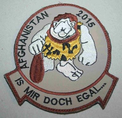 Aufnäher/ Badges Afghanistan 2015 is mir doch egal