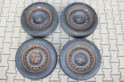 Skoda Superb 3U Passat 3BG Felgen Reifen Winterreifen M+S 195/65 R15 91T 6-7mm