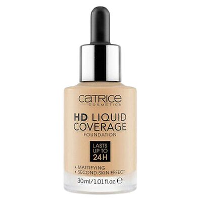 Catrice Foundation Liquid HD Coverage Waterproof 032 Hautfarbe Beige, 30 ml