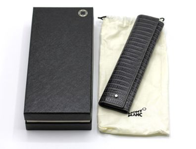 Montblanc Meisterstück Selection Lizard Etui für 1 Schreibgerät / Id 116302