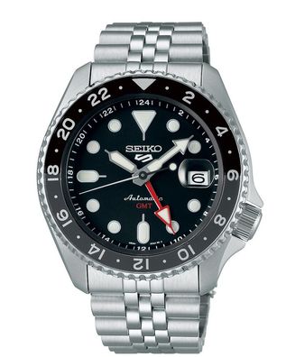 Seiko Uhr SSK001K1 5 Sports Edelstahl GMT