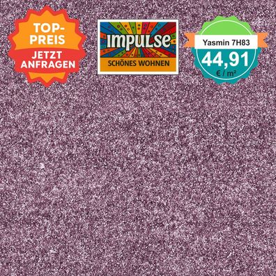 Vorwerk Yasmin 7H83 Teppichboden Velours 4 m breit - ab 5 m² versandkostenfrei