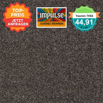 Vorwerk Yasmin 7H84 Teppichboden Velours 4 m breit - ab 5 m² versandkostenfrei