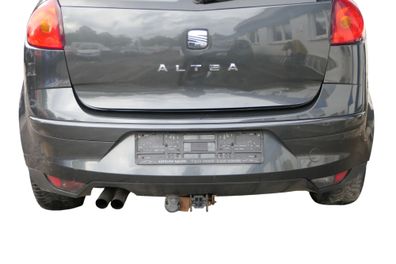 Seat Altea 5P Stoßstange hinten Heckstoßstange Stoßfänger grau LW7Z