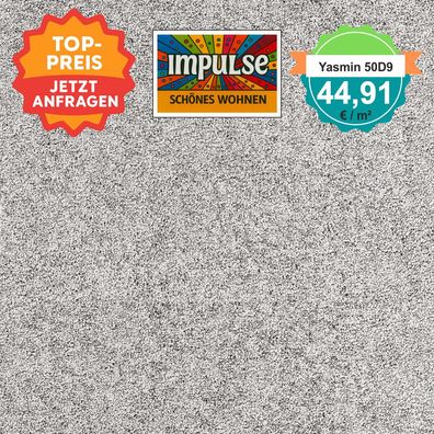 Vorwerk Yasmin 50D9 Teppichboden Velours 4 m breit - ab 5 m² versandkostenfrei