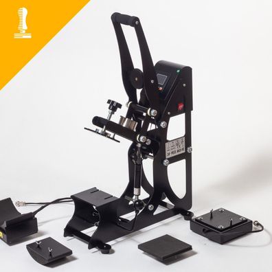 Multifunktionale 2-in-1 Kappenpresse Transferpresse für Caps, Mützen, Krempen -2Stamp