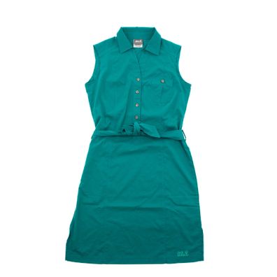 Jack Wolfskin Sonora Dress Green Lake Damen Kleid Grün