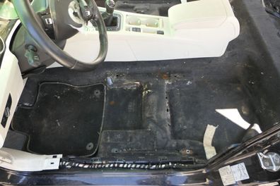 VW Passat 3C 3G B8 Teppich Innenraumteppich schwarz Innen