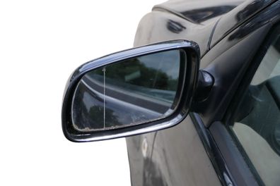 Skoda Fabia 6Y mechanischer Spiegel Außenspiegel links schwarz LF9R Glas