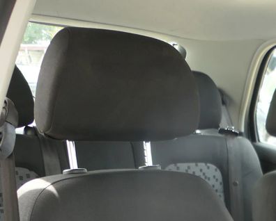 1x Skoda Fabia 6Y Kopfstütze vorne vorn rechts oder links anthrazit dunkel onyx