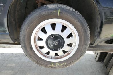 4x Audi A4 8E A6 4B Alufelgen 195/65R15 91T Winterreifen Reifen 5-7mm 4B0601025N