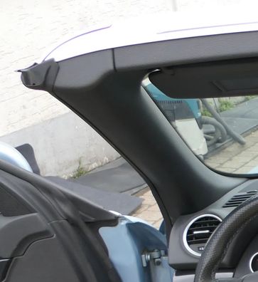 A4 8H Cabrio A-Säulen Verkleidung vorne links oben Abdeckung schwarz