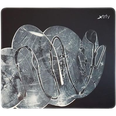 Cherry Xtrfy GP4 (460 x 400 x 4 mm) Großes Gaming Mousepad aus Stoff – rutschfest