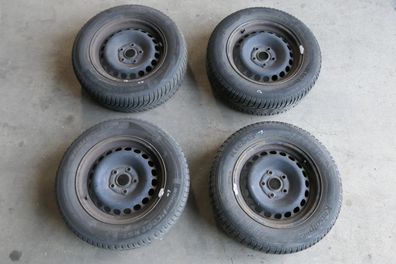 Audi A4 8E A6 4B 195/65 R15 91T Winterreifen M&S Reifen Felgen 5-6mm