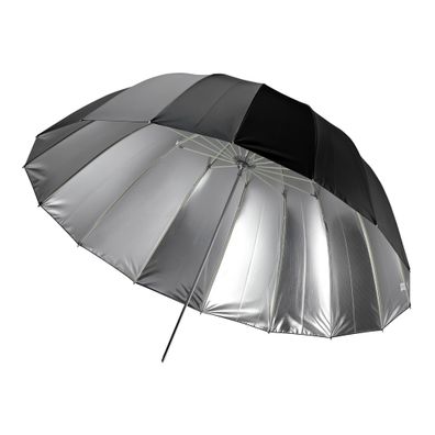 Walimex pro Parabol Reflexschirm schwarz/silberf. Ø105cm Lichtformer Fotoschirm