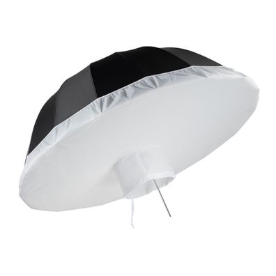 Walimex pro Parabol Reflexschirm schwarz/silberfarben Ø105cm Diffusor Fotografie