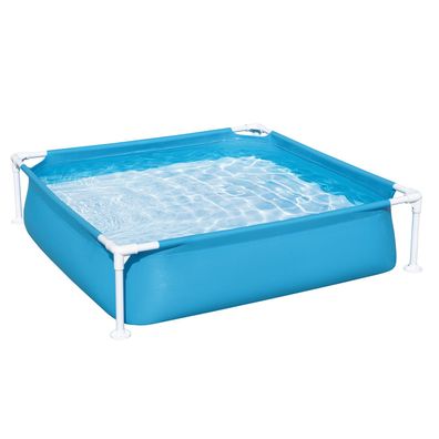 My First Frame Pool 122 x 122 x 30,5 cm, blau , eckig