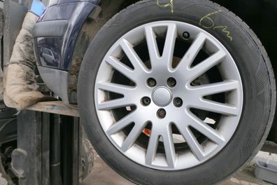 4x A6 4F Alufelgen Sommerreifen Reifen Felgen 225/50 R17 98Y 6-7mm 4f0601025AK