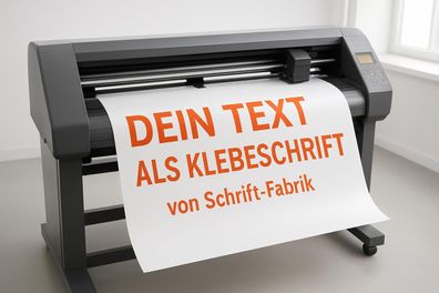 Beschriftung Werbung Laden Geschäft Klebetext Schaufenster selbst gestalten