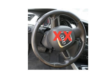 A3 8P A5 8T Lenkrad 3-Speichen 8R0419091E schwarz Lederlenkrad - Bilder