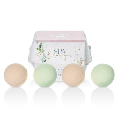 The Kind Edit Co. Spa Botanique Bath Fizzer Gift Set 4 x 50g Bath